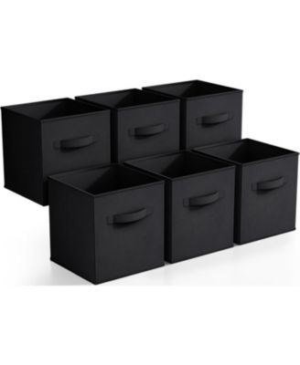 Foldable Storage Cubes with Handle- for Organizing Home, Shelves, Nursery, Playroom
