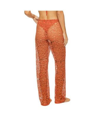 Women's Sea Strings Macrame Pants Cover-ups