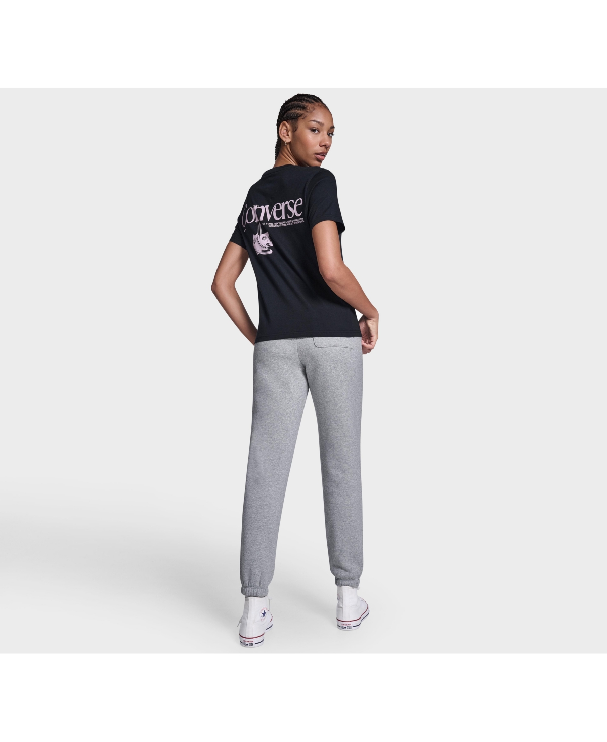 Converse Women's Hanging Shoes T-Shirt