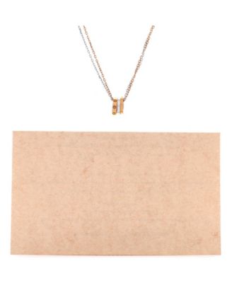 Love 3 Ring Pendant Necklace