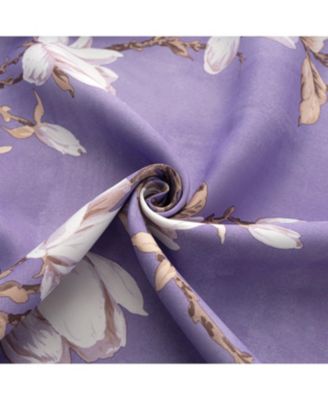 100% Polyester Aiden Printed Textured Grommet Curtain Panel