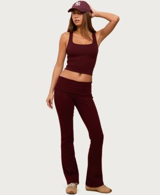 Women's Linda Ribbed Scoop Neck Tank Top