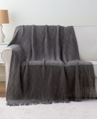 Texture Triple Zig-Zag Lightweight Throw, 50" x 60"