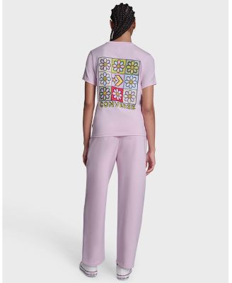 Women's Flower Grid T-Shirt