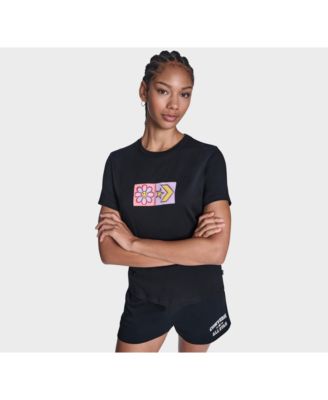 Women's Flower Grid T-Shirt