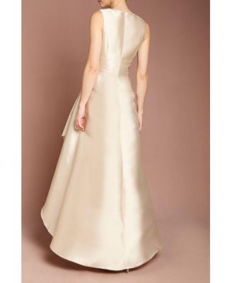 Women's Plunge Waterfall Maxi Dress