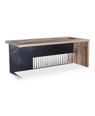 Executive Office Desk with Stainless Steels Sturdy Frame 1.97IN Thick Desktop