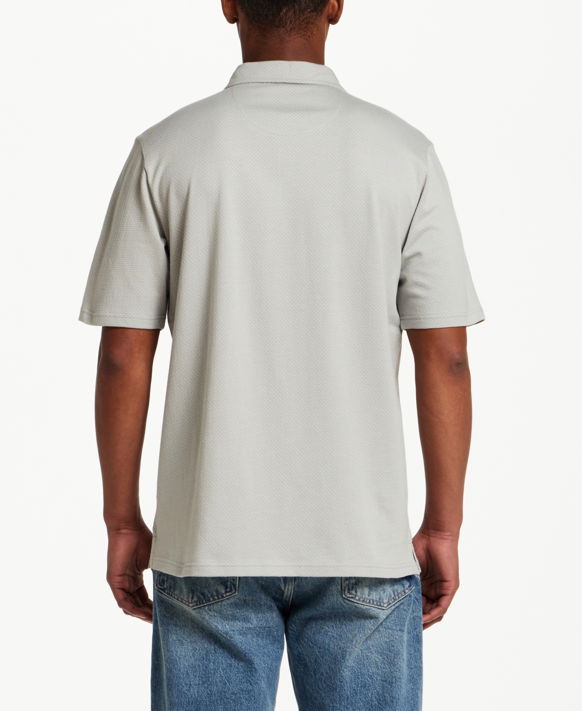 Weatherproof Vintage Men's Twill Short-Sleeve Button Shirt