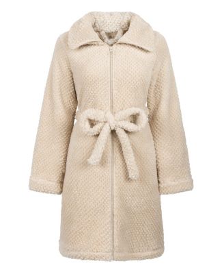 Hunkemoller Women's Robe Zip Up Fleece