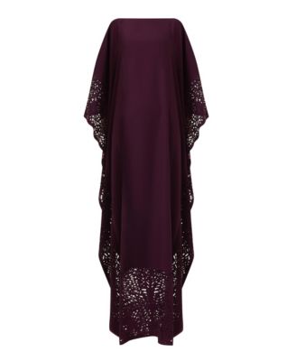 Women's Laser-Cut Kaftan Dress