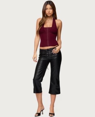 Women's Rosalina Mesh Halter Corset