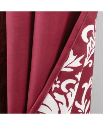 Cressida 190 GSM Reversible Blackout Polyester Grommet Curtain Panel