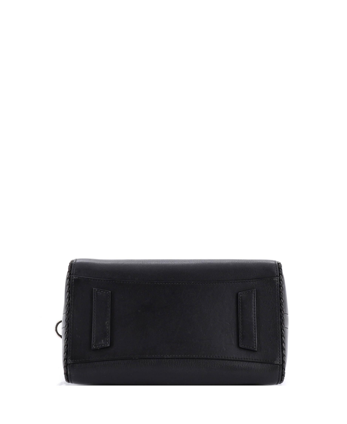 Pre-Owned Givenchy Small Antigona Bag Leather with Woven Detail