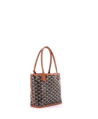 Mini Anjou Reversible Tote Coated Canvas