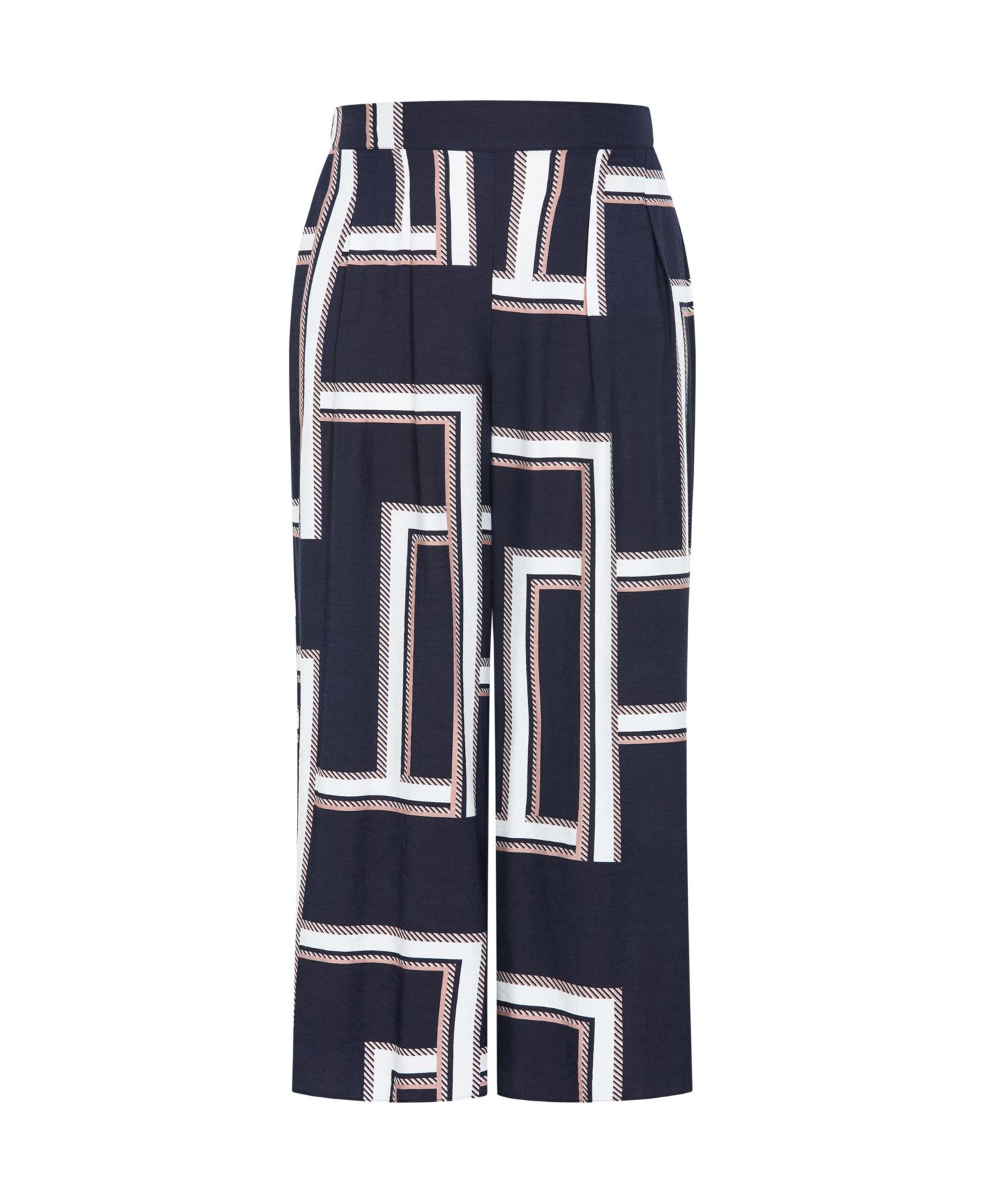 Женские брюки CITY CHIC Hallie Print Wide Leg, цвет: Sleek Stripes — фото 5