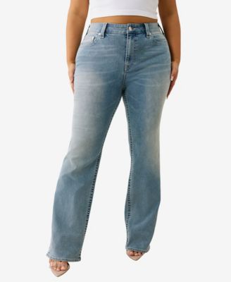 Plus Billie Straight Mid-Rise Jeans