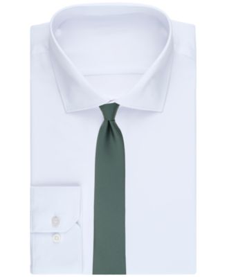 Men's Modern Solid Slim Tie
