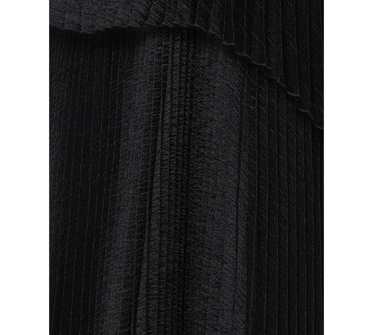 Betsy & Adam Women's Pleated Square Neck Ball Gown