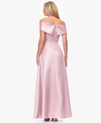Petite Sweetheart Off-The-Shoulder Ball Gown