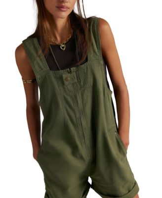 Women's Square Neck Jude Shortalls