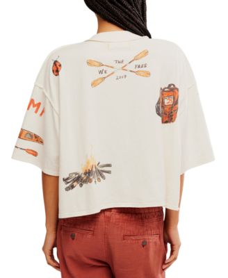 Women's Mountain View Crew Neck Graphic T-Shirt