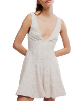 Women's Cant Help It V-Neck Mini Dress