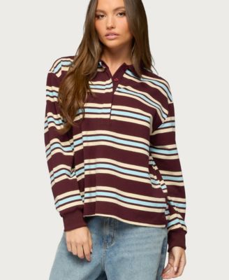 Women's Renya Striped Rugby Shirt