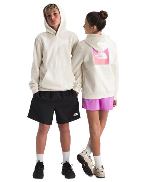 Детское худи The North Face Evolution Box NSE Pull-On, цвет: Белый дюнный