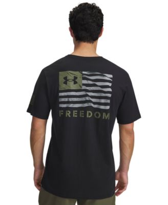 Men's Short-Sleeve Freedom Banner Graphic T-Shirt