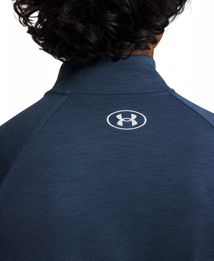 Men's UA Tech Space-Dyed Half-Zip Performance Sweatshirt - thumbnail 9