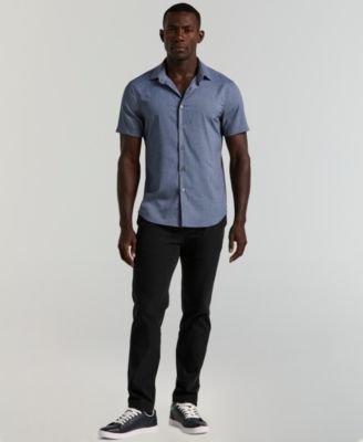 Men's Slim-Fit Short-Sleeve Shirt