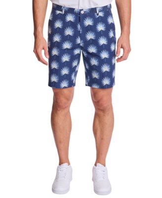 Men's Printed Slim-Fit Shorts