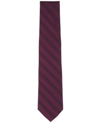 Men's Satin Stripe Solid Tie