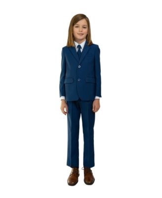 Boys 007 Slim Fit 5-Piece Suit