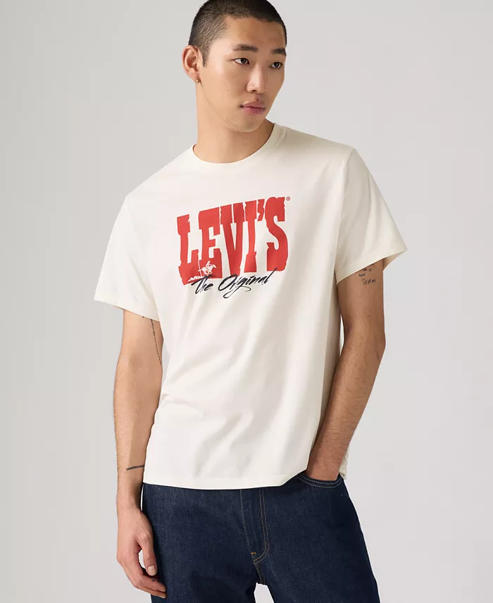 Men's Premium Relaxed-Fit Logo Graphic T-Shirt - thumbnail 6