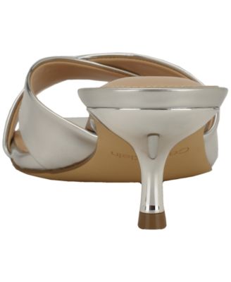 Women's Skylor Criss-Cross Kitten Heel Sandals