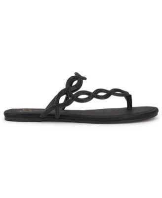 Women's Aloni Braided Toe Ring Flat Sandals