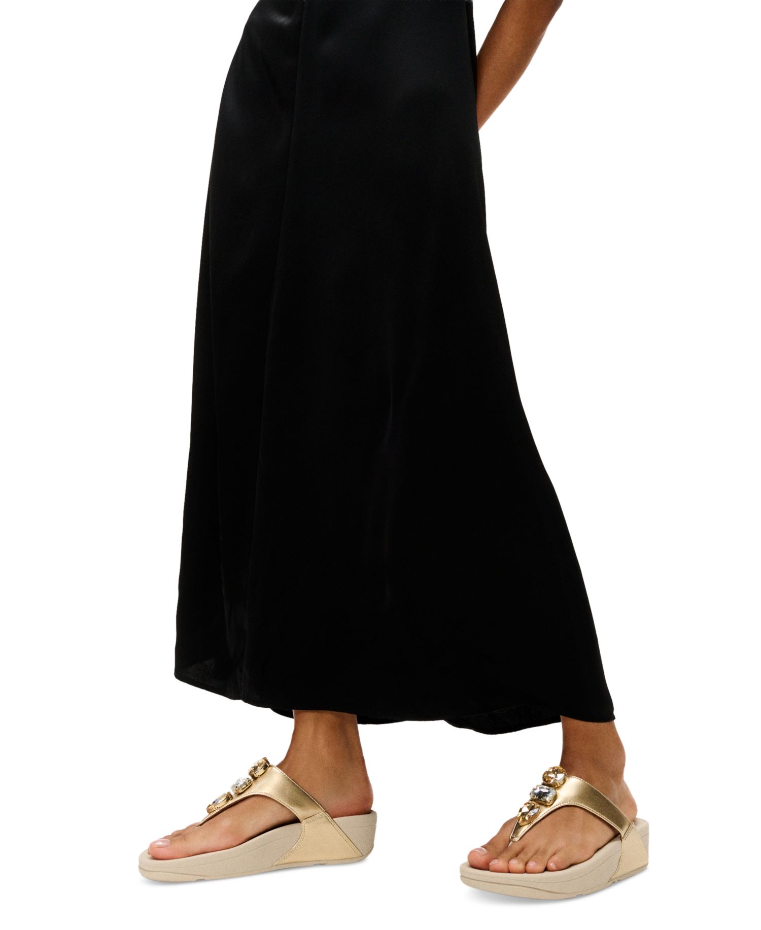 Women's Lulu Ultra Jewel Metallic Toe Post Slip-On Sandals