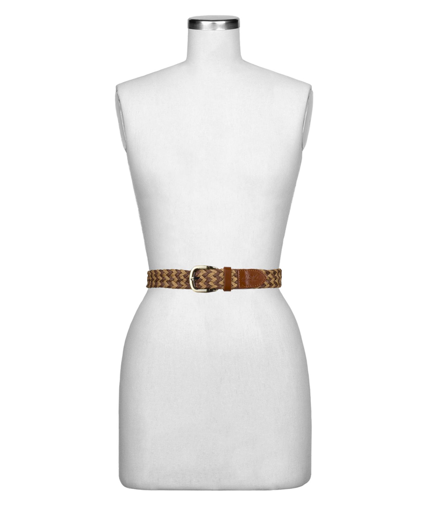 Женский ремень Patricia Nash Ingria Woven Straw Belt, цвет: Коричневый / Бежевый — фото 3