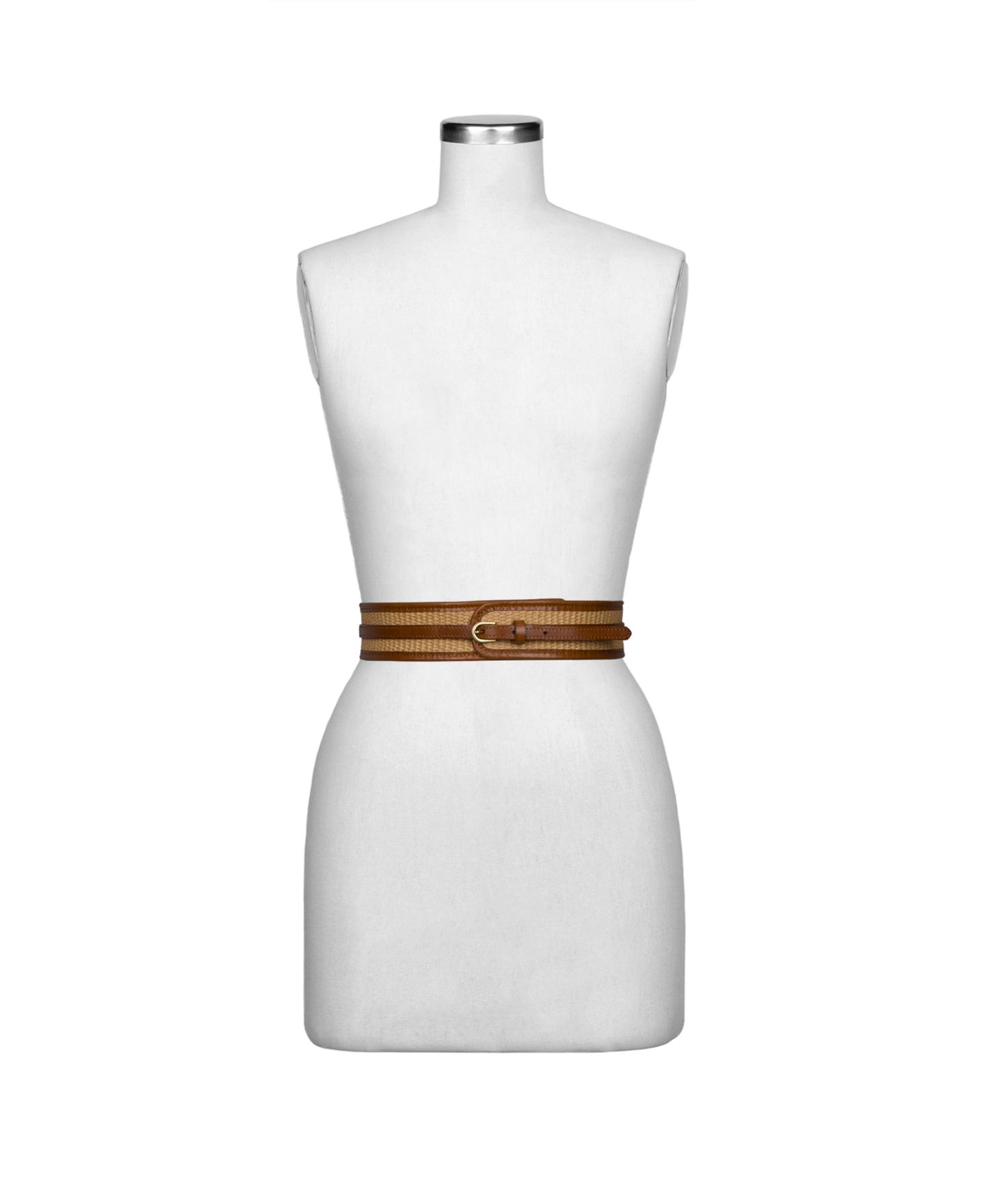 Женский ремень Patricia Nash Arras Spring Wicker Belt, цвет: Рыжевато-коричневый — фото 3