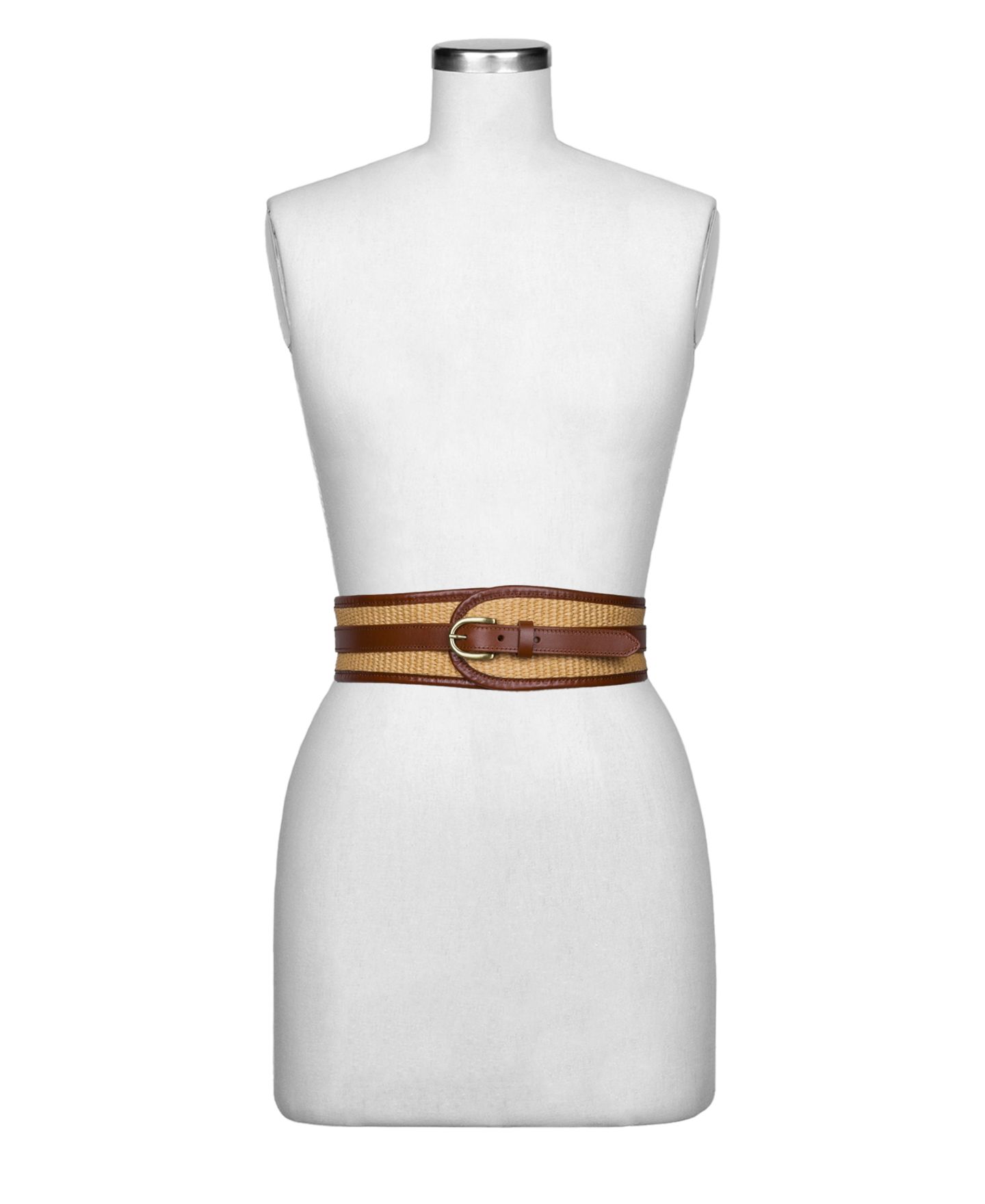 Женский ремень Patricia Nash Aude Spring Wicker Belt, цвет: Рыжевато-коричневый — фото 3