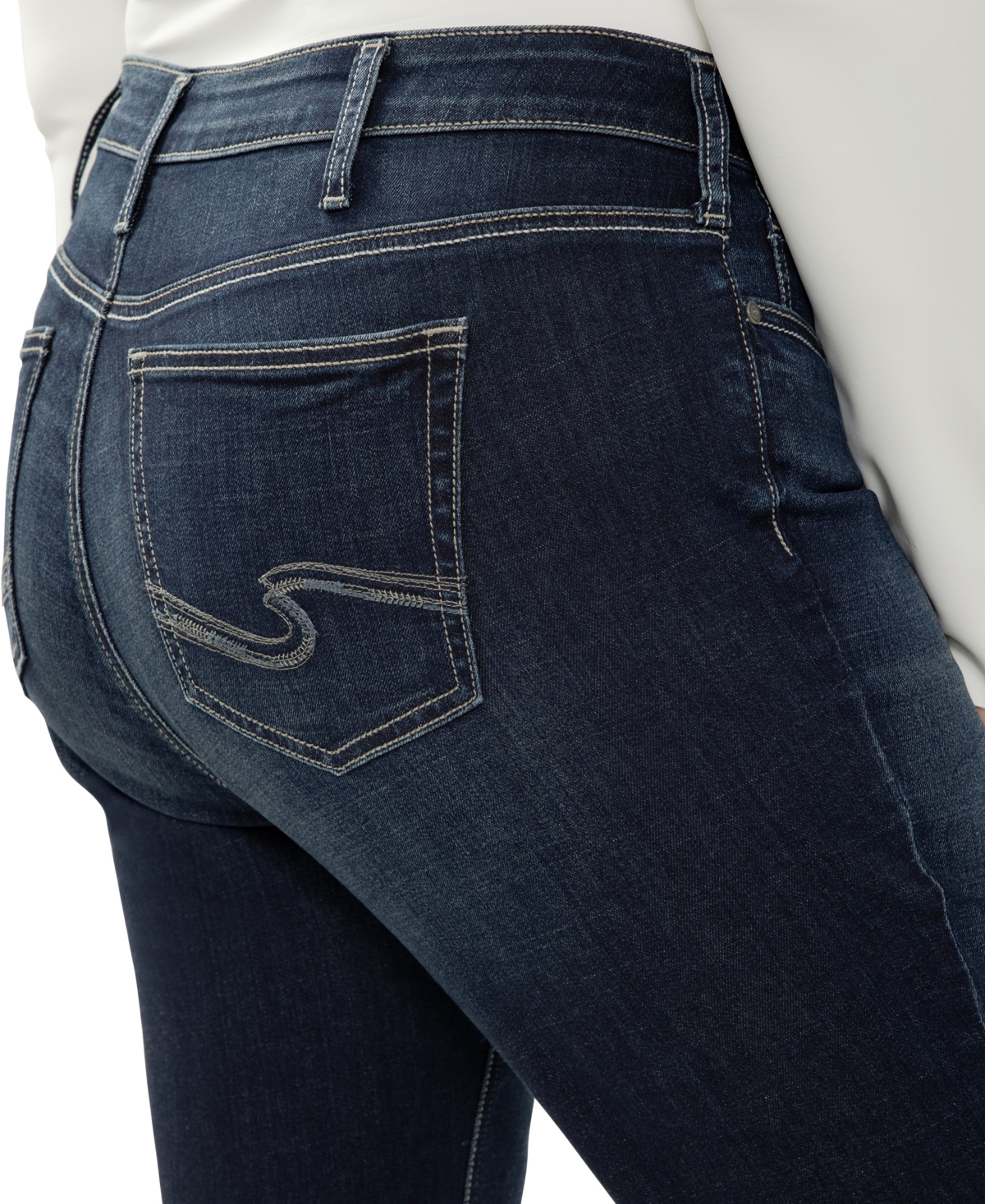 Silver Jeans Co. Plus Size Elyse Capris Jeans
