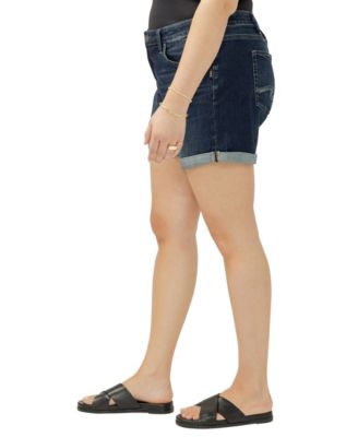 Plus Size Boyfriend Shorts