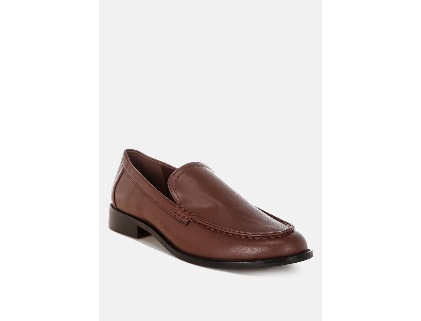 Женские туфли Rag & Co Ninto Low Heel Pleather, цвет: Коричневый — фото 1