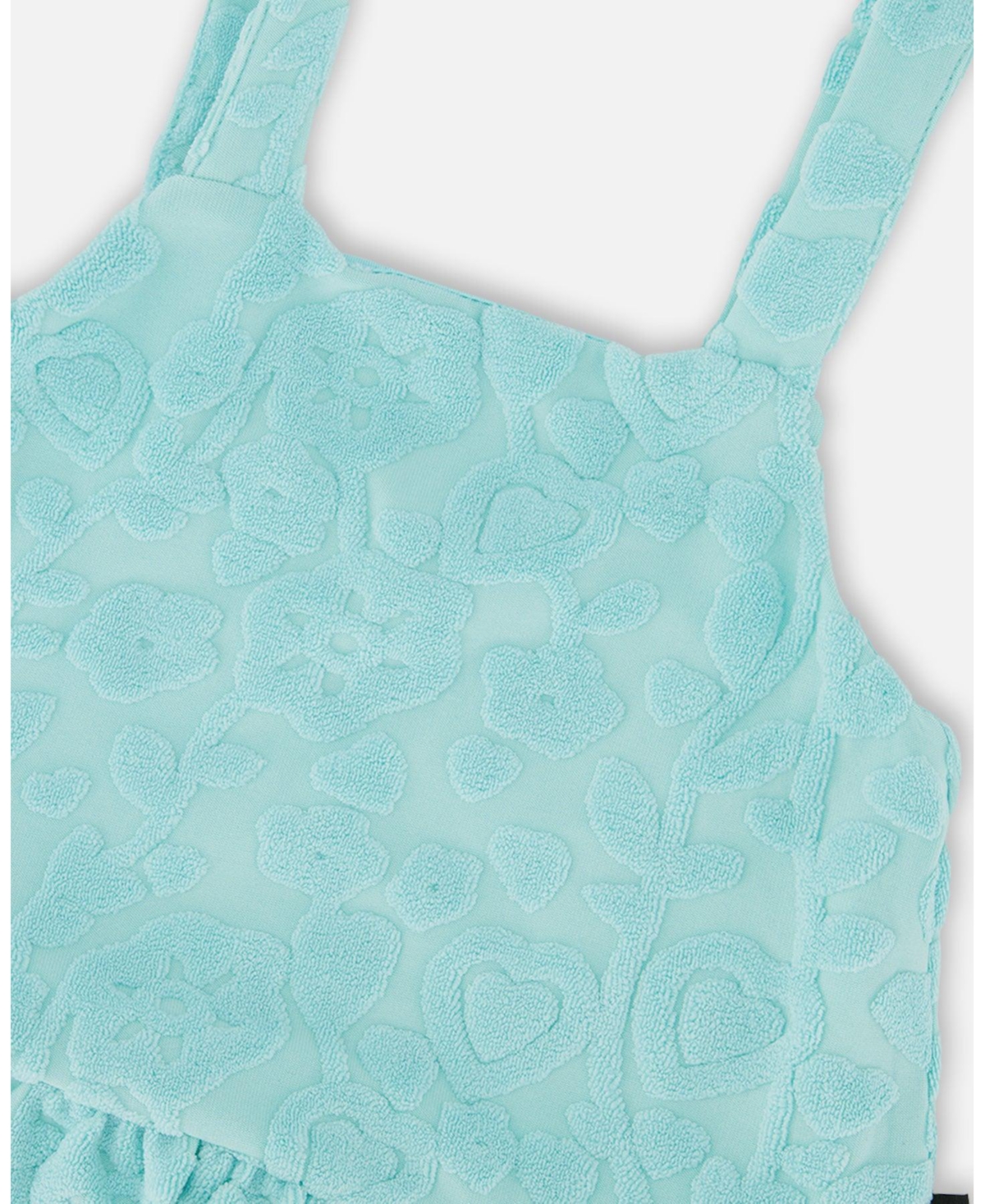Deux par Deux Big Girls Terry Tank Top with Shorts Set