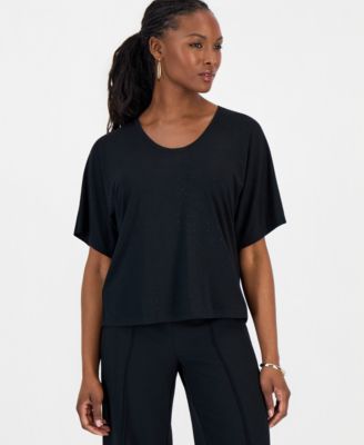 Women's Embellished Dolman-Sleeve Top