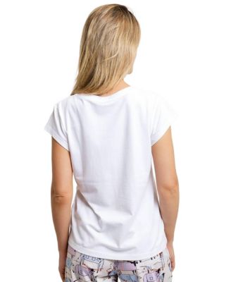 Women's Drawbertson Y'All Go To Bed Cotton Pajama T-Shirt