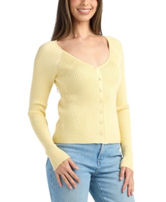 Women's V-Neck Fitted Sweater