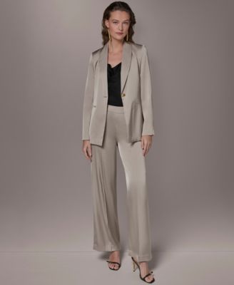 Women's One-Button Blazer