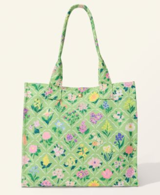 Flower Show State Flowers Print Tote Bag